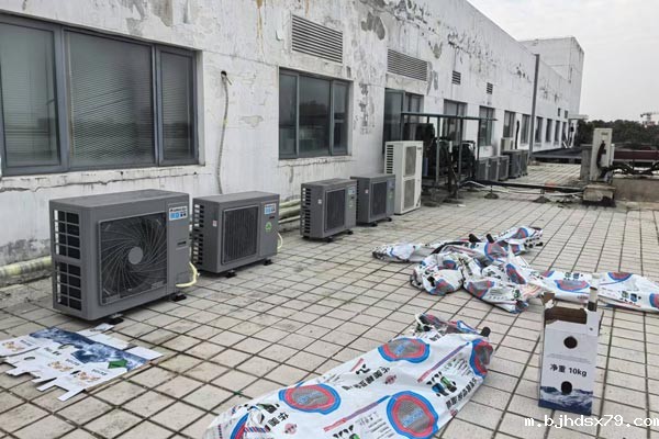 安徽民航蓝天旅行服务有限公司冷库外机机组安装工程