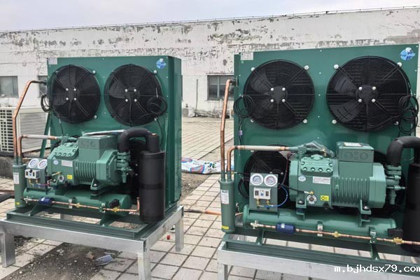 安徽民航蓝天旅行服务有限公司冷库外机机组安装工程